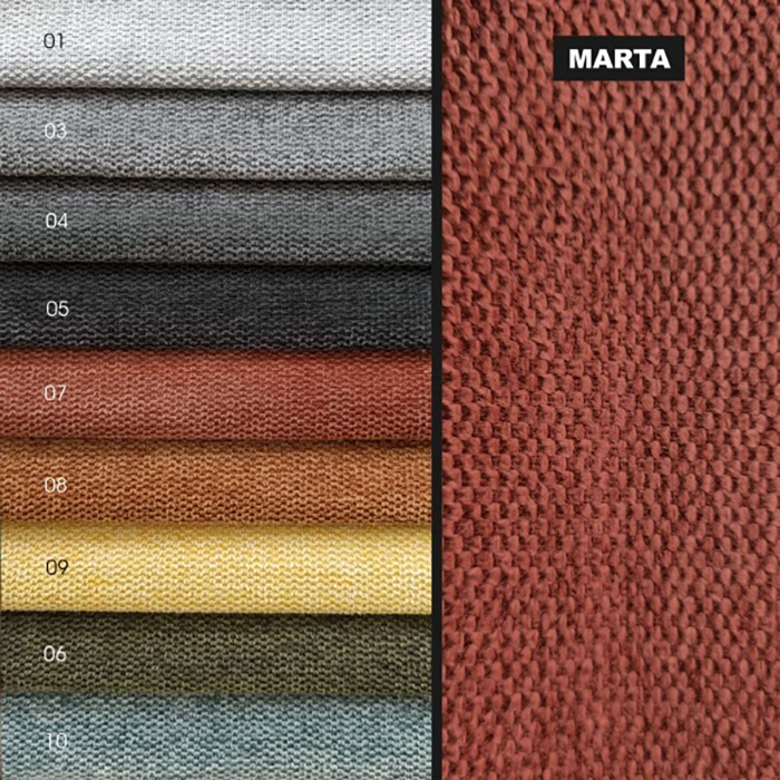 Цветове дамаски Marta за легла Mattro