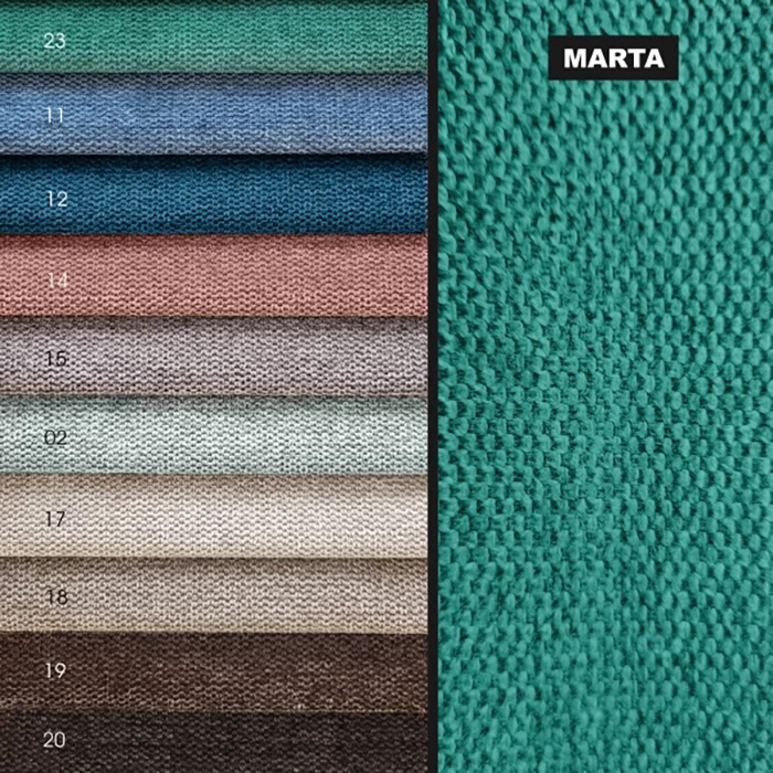 Marta - цветове дамаски за тапицирани спални Mattro