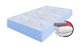 Еднолицев матрак Air Flex Plus - подарък възглавници