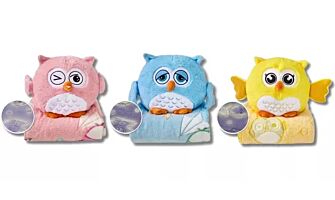 Комплект 3 цвята емоционален бухал DORMEO топла прегръдка