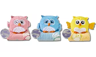 Комплект 3 цвята емоционален бухал DORMEO топла прегръдка