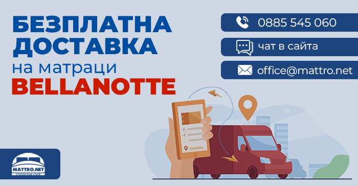 Матраци Bellanotte - безплатна доставка