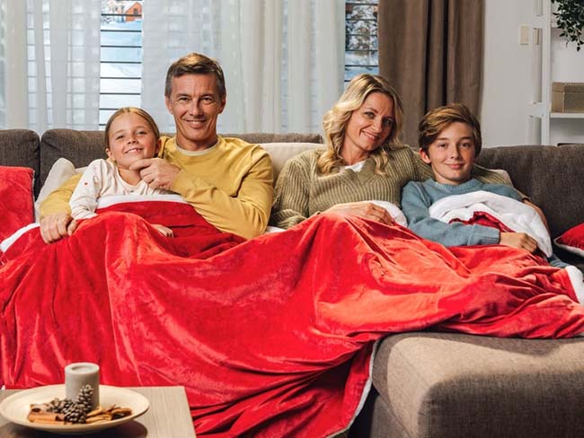 Комплект DORMEO Топла прегръдка - червен 