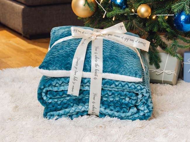 Комплект Dormeo Топла прегръдка в цвят тюркоаз